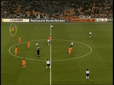 *Video:first football match tracking clip