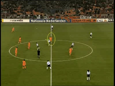 *Video:second football match tracking clip